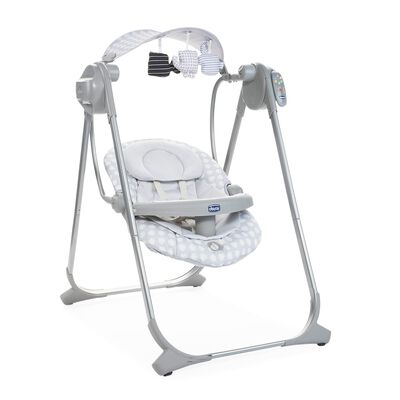 Polly Swing Up (Leaf, Grey)